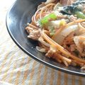 もすろー's cooksnap of when they made 鶏そぼろとほうれん草のクリームパスタ.