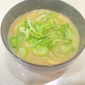 〜みみ〜's cooksnap of when they made ほっこり★根菜と油揚げのコク旨酒粕味噌汁.