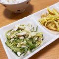 RINクック's cooksnap of when they made きゅうりとサラダチキンのポン酢合え.