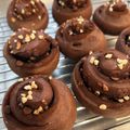 yumikwsk's cooksnap of when they made ココアとチョコチップのちぎりパン.