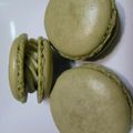 伊勢の赤福餅's cooksnap of when they made 大好き 私のマカロン （抹茶）.