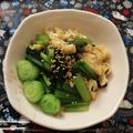 ☆hikonyan☆'s cooksnap of when they made 葉酸たっぷり♡小松菜とお揚げのお浸し.