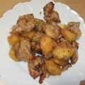 きらり流れ星's cooksnap of when they made じゃがいもと鶏肉のコンソメバター醤油煮.