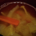 ヨシヨッシー's cooksnap of when they made 人参と白菜とえのきだけの味噌汁.