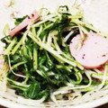 みぽぴぽ's cooksnap of when they made 水菜とベーコンのゆかりマヨ炒め.
