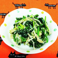 龍青空ママ's cooksnap of when they made もう１品☆ほうれん草とえのきのごま和え.