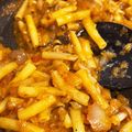 サンタJr's cooksnap of when they made ナスのミートソース焼き/七尾市学校給食.