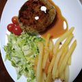 chef RIE's cooksnap of when they made 激ウマ！大葉ハンバーグ.