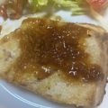 taya穂's cooksnap of when they made 簡単！もうかさめの生姜ステーキ.