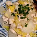 KannoPopo's cooksnap of when they made 優しい味☆鶏ミンチと白菜と大根のうま煮☆.