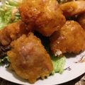 ONE★MAYU★'s cooksnap of when they made 旨っ！あたしんちのから揚げ.