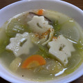 お塩と砂糖's cooksnap of when they made ちくわぶで♡野菜たっぷりすいとん汁風.