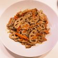 パインクリームソーダ's cooksnap of when they made 麺つゆで簡単！レンコンと人参のきんぴら.