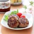 runa10's cooksnap of when they made 豚ひき肉の大葉、レンコン入りつくね.