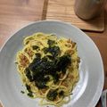 あっちゃん1102's cooksnap of when they made ごま油香るふわふわ納豆パスタ.
