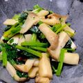 みっきいえっぐ's cooksnap of when they made エリンギとほうれん草のバター醤油炒め.