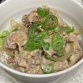 yummy?'s cooksnap of when they made 生姜いりつゆだく豚丼.