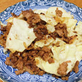 vabochan's cooksnap of when they made 合挽きとキャベツの炒め物.