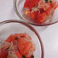もにゃっこ's cooksnap of when they made 簡単★新玉葱とトマトのさっぱりマリネ♪.