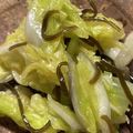 あおむし26's cooksnap of when they made 白菜と水菜のゆず胡椒＆塩昆布☆サラダ.