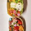 ☆ミルミル's cooksnap of when they made 超簡単キャラ弁♡ミッフィー小さめ弁当.