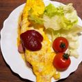 三毛猫調理愛好家☆★'s cooksnap of when they made 時短、簡単、ウィンナーとチーズのオムレツ.