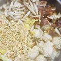 まひるママ☆'s cooksnap of when they made サッポロ一番 たっぷりきのこのつくねなべ.