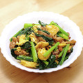 クックDAD's cooksnap of when they made 小松菜と豚肉のふわたま炒め.