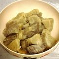 meym1128's cooksnap of when they made ほっこり。たけのこ芋(京いも)の甘辛煮.
