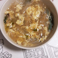 か～ぽ☆'s cooksnap of when they made サッと簡単★春雨と卵の中華スープ.