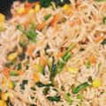 happyハッピー's cooksnap of when they made 小松菜と切り干し大根炒め.