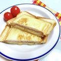 サンディサンディ's cooksnap of when they made ハムとチーズの簡単★ホットサンド.