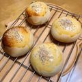 こぴょ's cooksnap of when they made 30分で完成！？不思議パンのあんぱん.