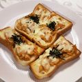 ちゃまたまご's cooksnap of when they made 簡単♪明太ツナマヨチーズトースト.