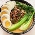 ちゃまたまご's cooksnap of when they made サッポロ一番みそラーメンで✴豆乳担々麺✴.