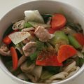 yokoyoko76's cooksnap of when they made 野菜たっぷり！あったかけんちんうどん.