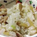 あきつま（杏花☆）'s cooksnap of when they made 〖鶏もも肉と舞茸のねぎしょうが混ぜご飯〗.