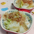 赤い電話's cooksnap of when they made 白菜とかつお節のおひたし.
