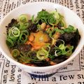 あーこ姐's cooksnap of when they made 納豆海苔ナムル☆卵を絡めて.