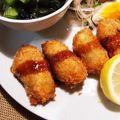cococo710's cooksnap of when they made ビックリ!!ふわふわ激ウマ『カキフライ』.