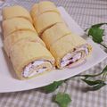 ☆なつこ's cooksnap of when they made レンジで簡単♡極上スフレロールケーキ.