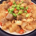 ちょこド's cooksnap of when they made 大根とこんにゃくのそぼろ味噌煮.