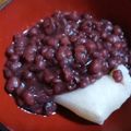 虹色にこり沖縄's cooksnap of when they made 【小豆ぜんざい】電気圧力鍋におまかせ.