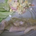 田辺うみ's cooksnap of when they made たらのムニエル　レモンバターソース.