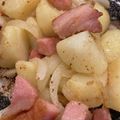 あやしし's cooksnap of when they made ベーコンとしめじのチーズジャーマンポテト.