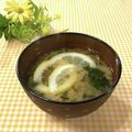 toraちゃん♪'s cooksnap of when they made いつものお味噌汁にレモンを(о´∀`о).