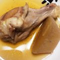 みゅあさん's cooksnap of when they made 生姜でポカポカ❤鶏手羽と大根の煮物｡ஐஃ.