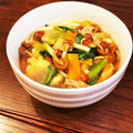 ♡茶太郎♡'s cooksnap of when they made とろ～り！あったか❀なめこの煮込みうどん.