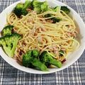 はに丸くんとごはん☆'s cooksnap of when they made ブロッコリーとツナのあっさりパスタ♪.