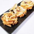 kayoko♡'s cooksnap of when they made 山芋、椎茸、エビのかき揚げ.